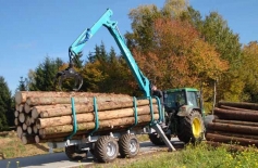 Remorca forestiera 12 tone Remorca forestiera 12 tone