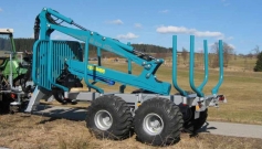 Remorca forestiera 9 tone Remorca forestiera 9 tone